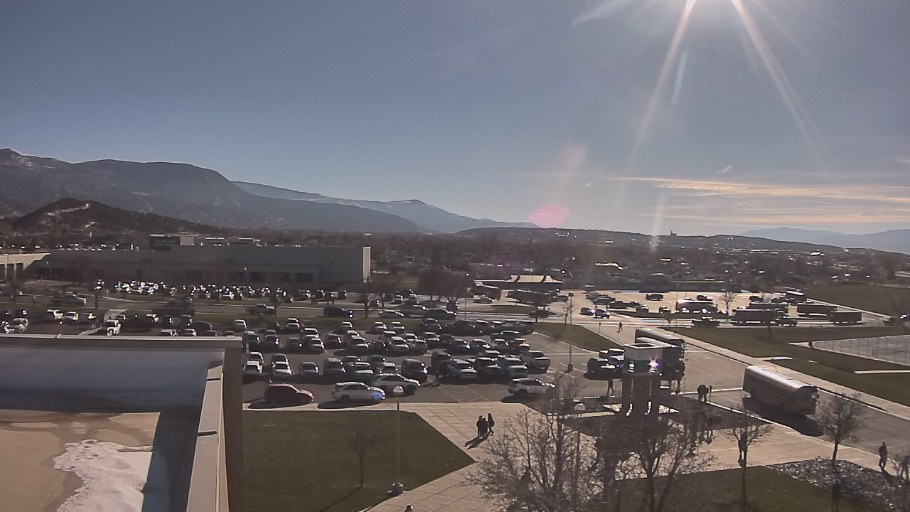 Thumbnail for current weather camera view from Canyon View High School in Cedar City, Utah