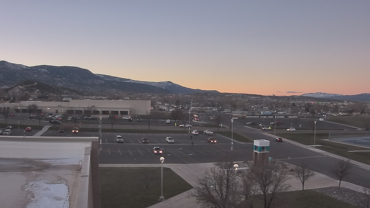 Thumbnail for current weather camera view from Canyon View High School in Cedar City, Utah