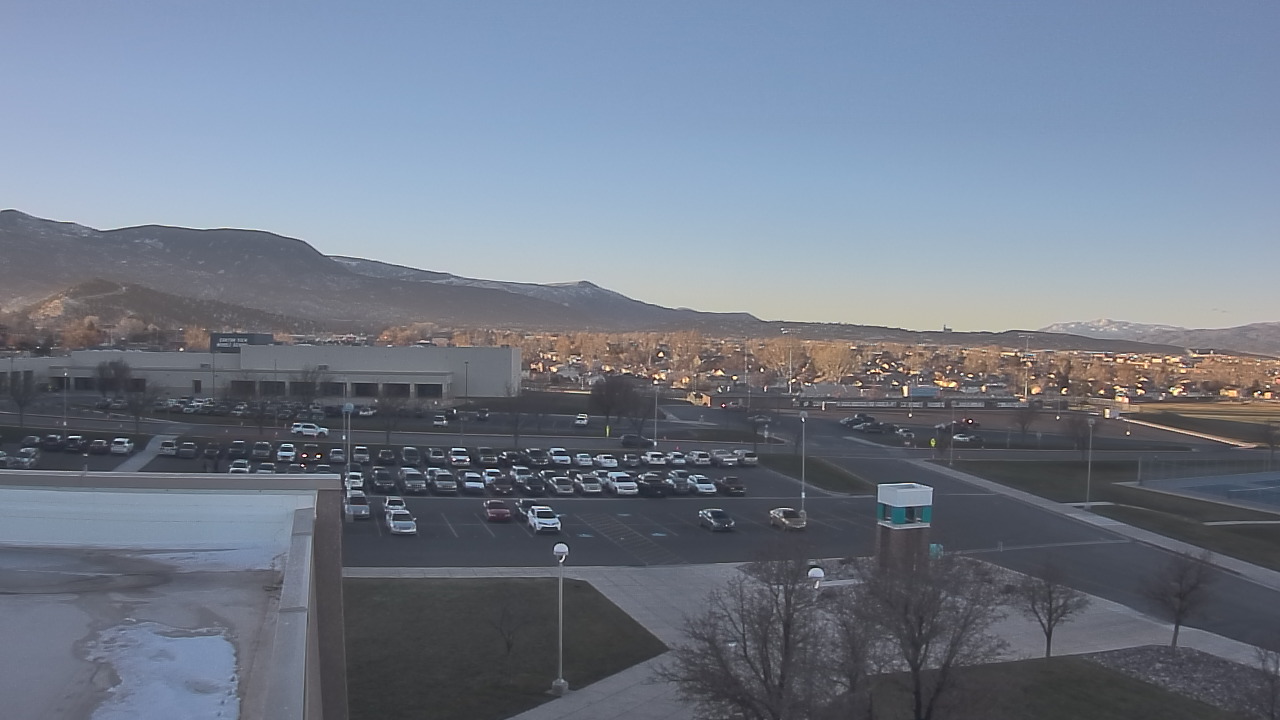 Thumbnail for current weather camera view from Canyon View High School in Cedar City, Utah