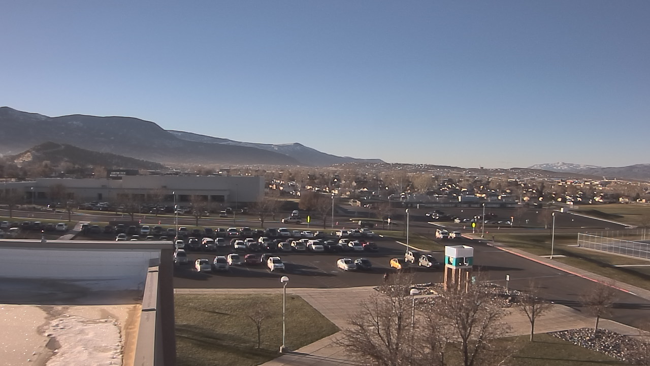 Thumbnail for current weather camera view from Canyon View High School in Cedar City, Utah