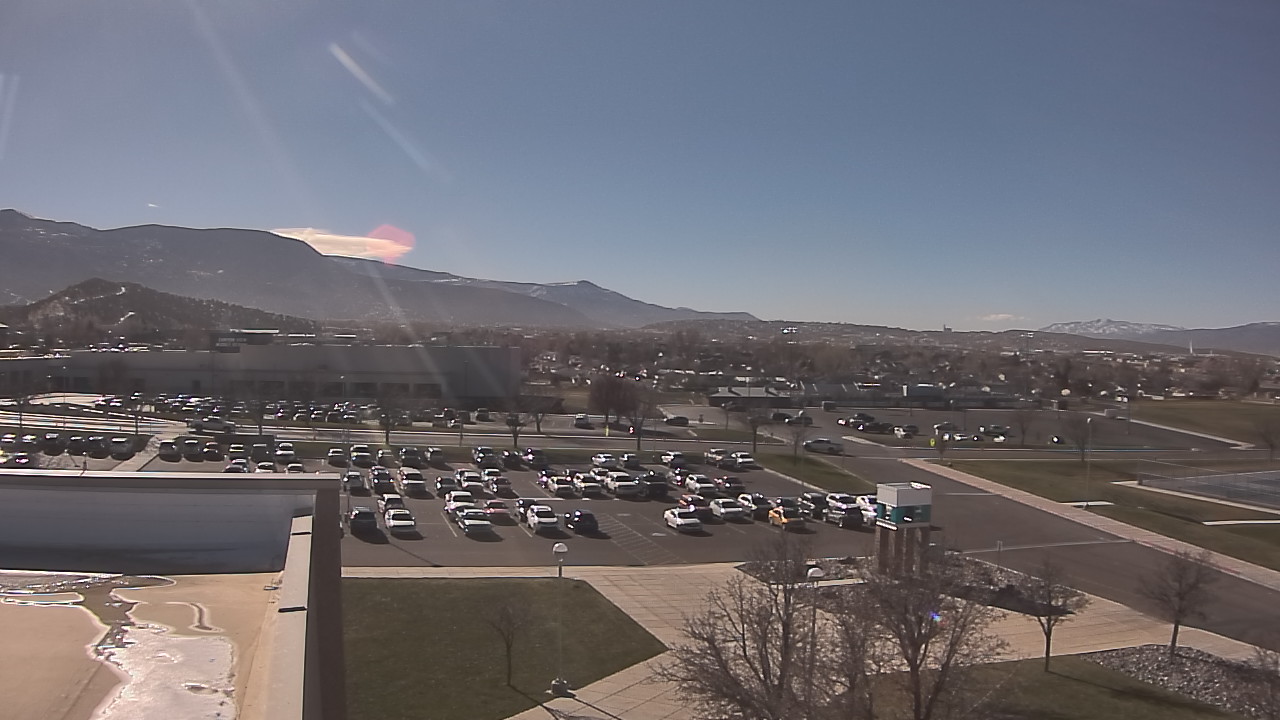 Thumbnail for current weather camera view from Canyon View High School in Cedar City, Utah