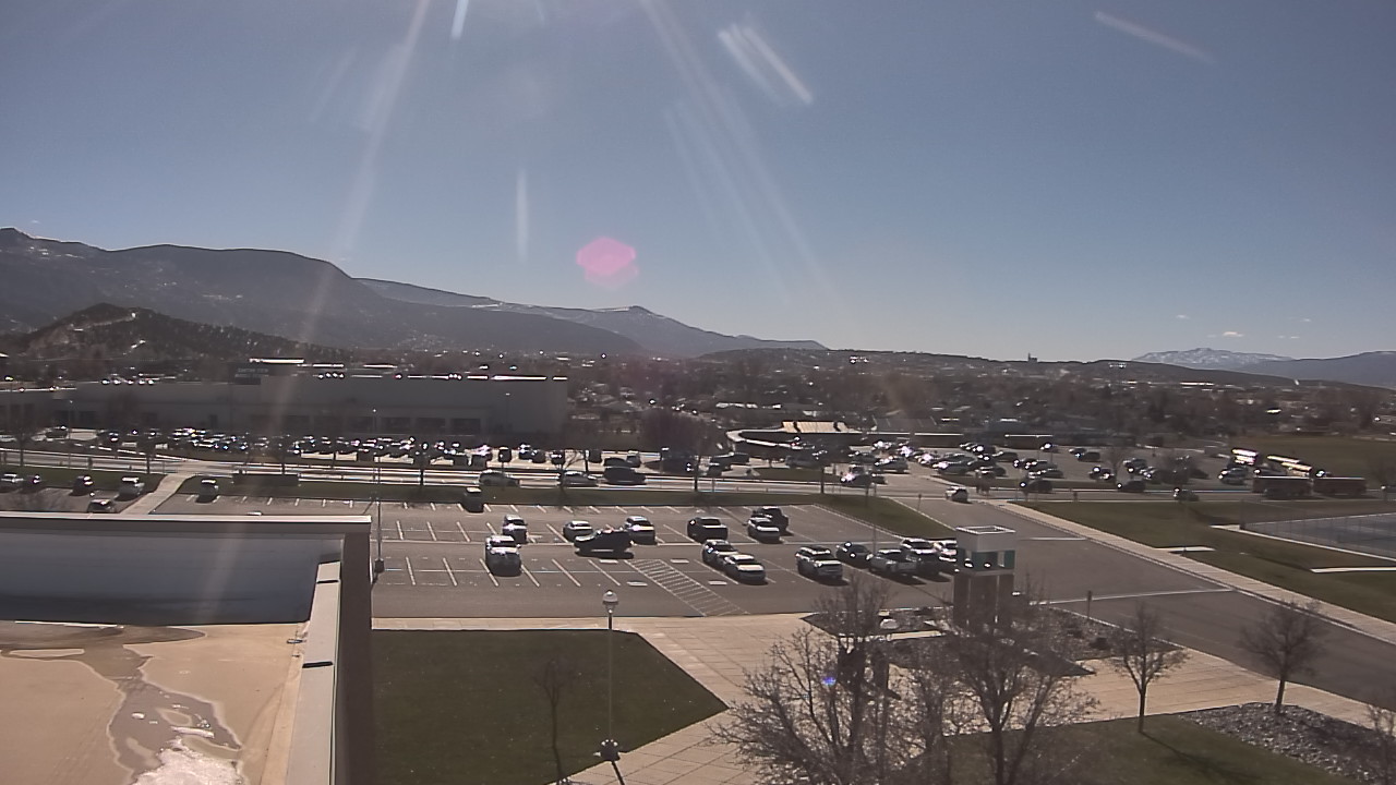 Thumbnail for current weather camera view from Canyon View High School in Cedar City, Utah