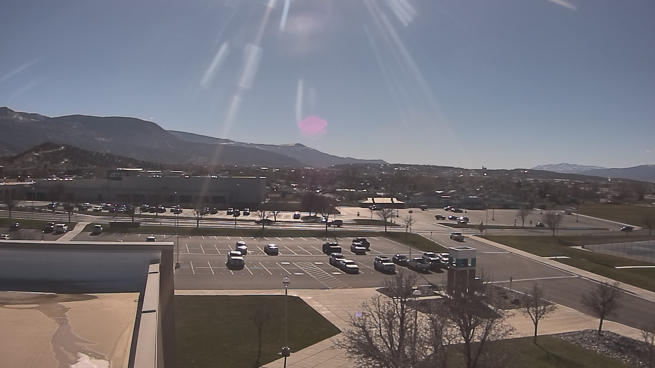 Thumbnail for current weather camera view from Canyon View High School in Cedar City, Utah