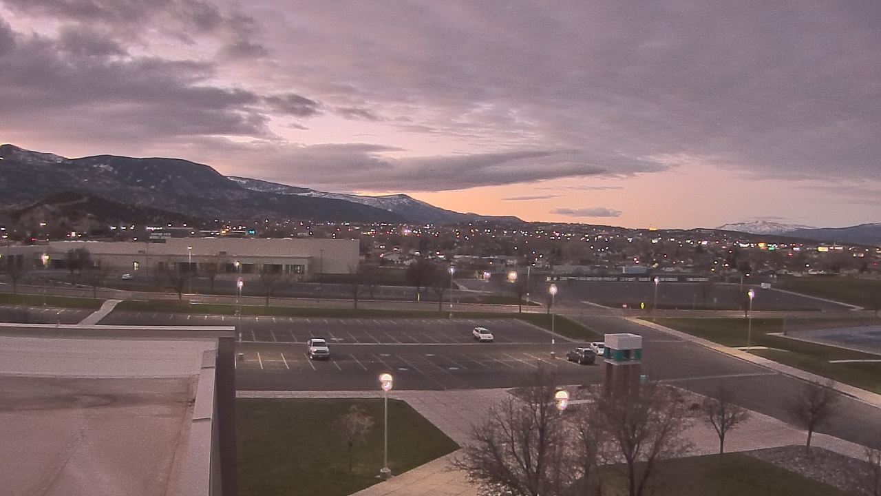 Thumbnail for current weather camera view from Canyon View High School in Cedar City, Utah