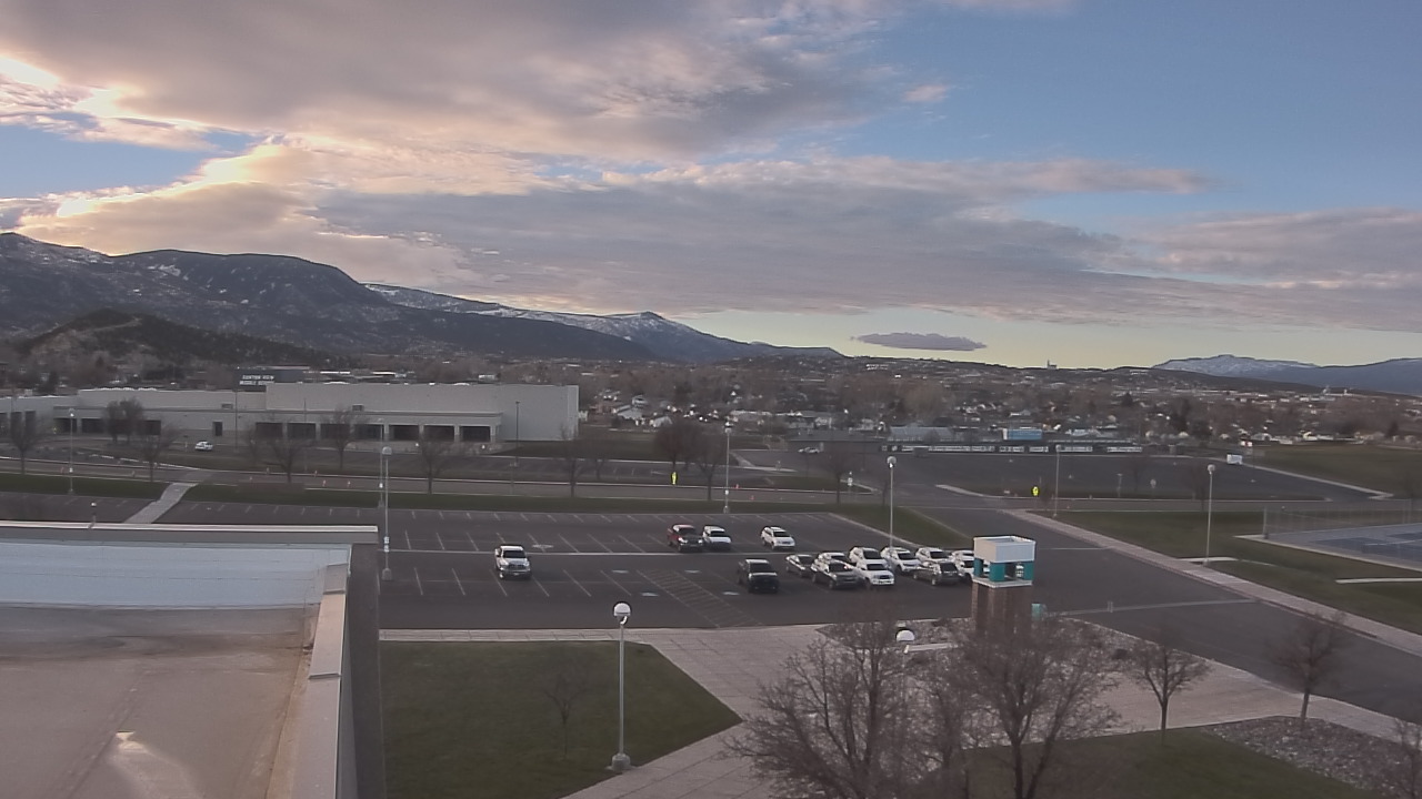 Thumbnail for current weather camera view from Canyon View High School in Cedar City, Utah