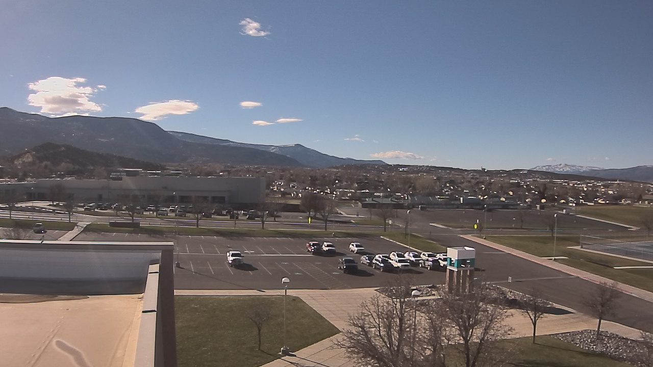 Thumbnail for current weather camera view from Canyon View High School in Cedar City, Utah