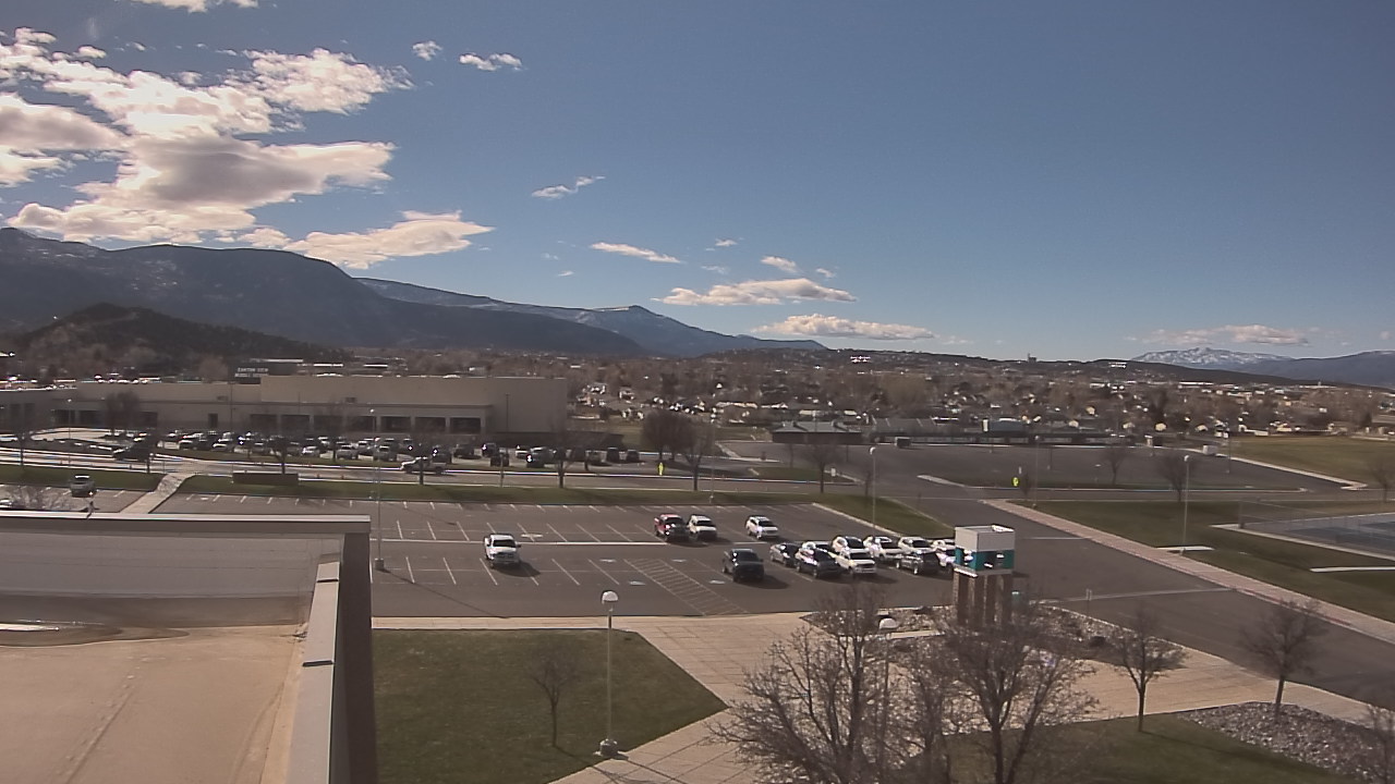 Thumbnail for current weather camera view from Canyon View High School in Cedar City, Utah