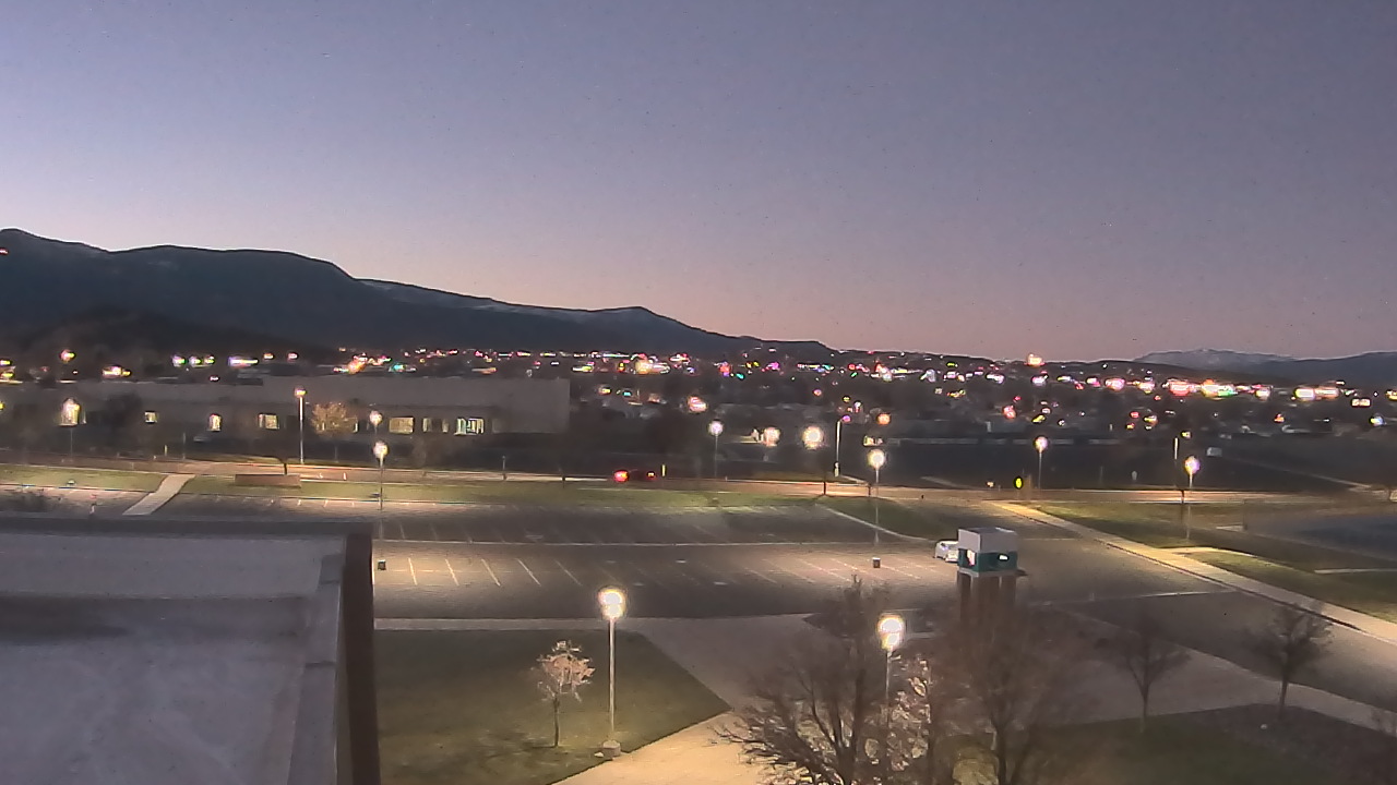Thumbnail for current weather camera view from Canyon View High School in Cedar City, Utah