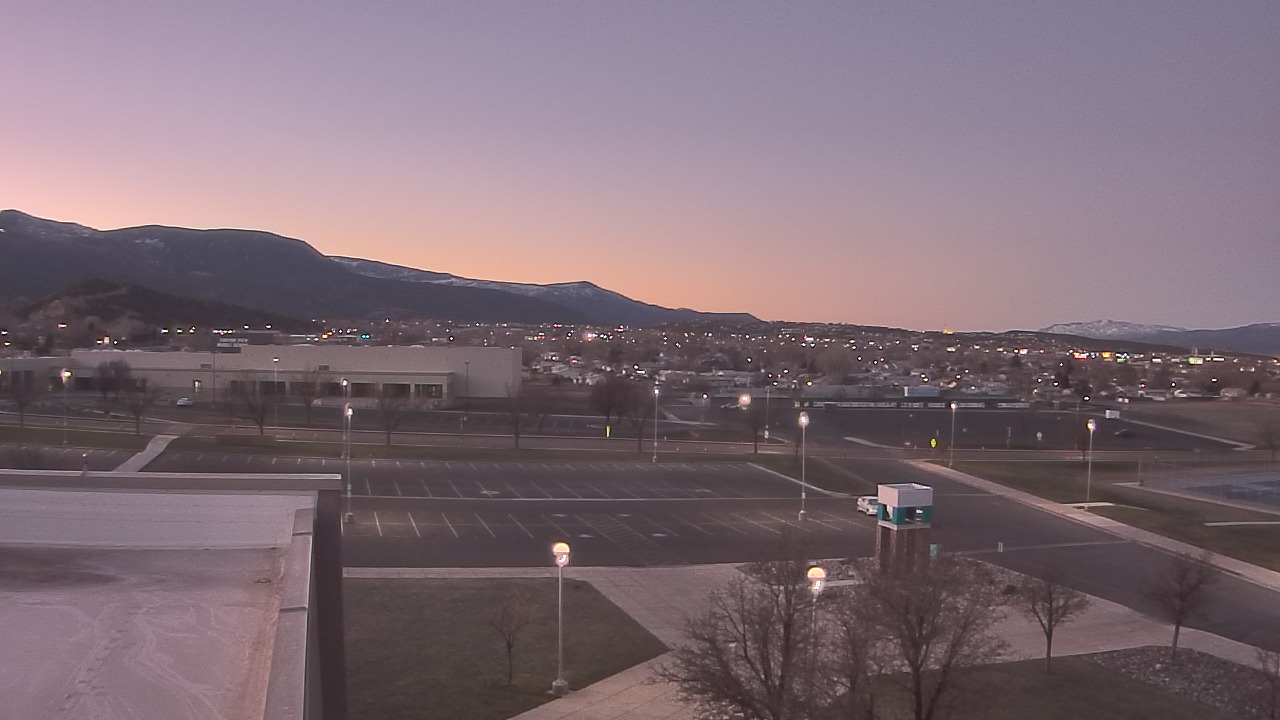 Thumbnail for current weather camera view from Canyon View High School in Cedar City, Utah