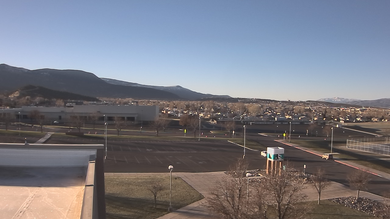 Thumbnail for current weather camera view from Canyon View High School in Cedar City, Utah