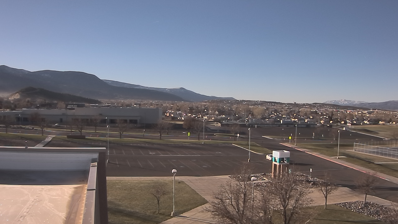 Thumbnail for current weather camera view from Canyon View High School in Cedar City, Utah