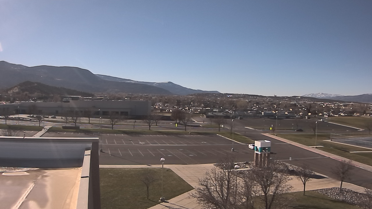 Thumbnail for current weather camera view from Canyon View High School in Cedar City, Utah