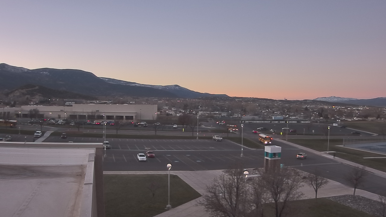 Thumbnail for current weather camera view from Canyon View High School in Cedar City, Utah