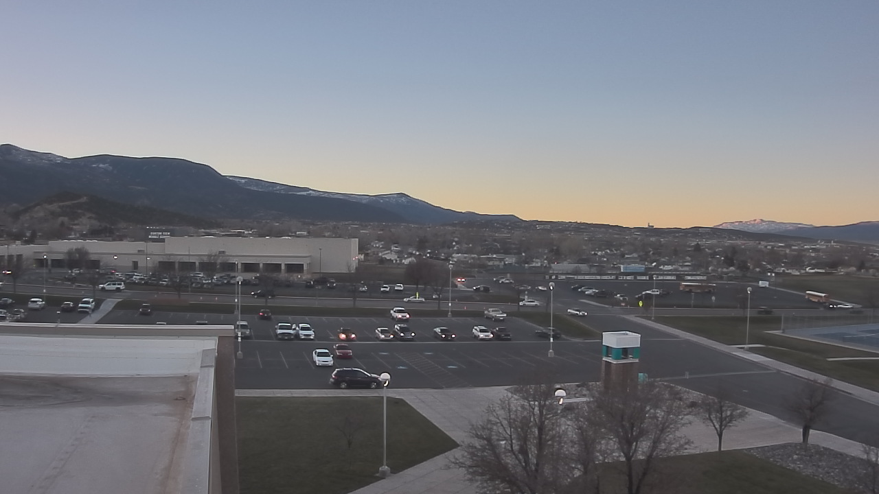 Thumbnail for current weather camera view from Canyon View High School in Cedar City, Utah