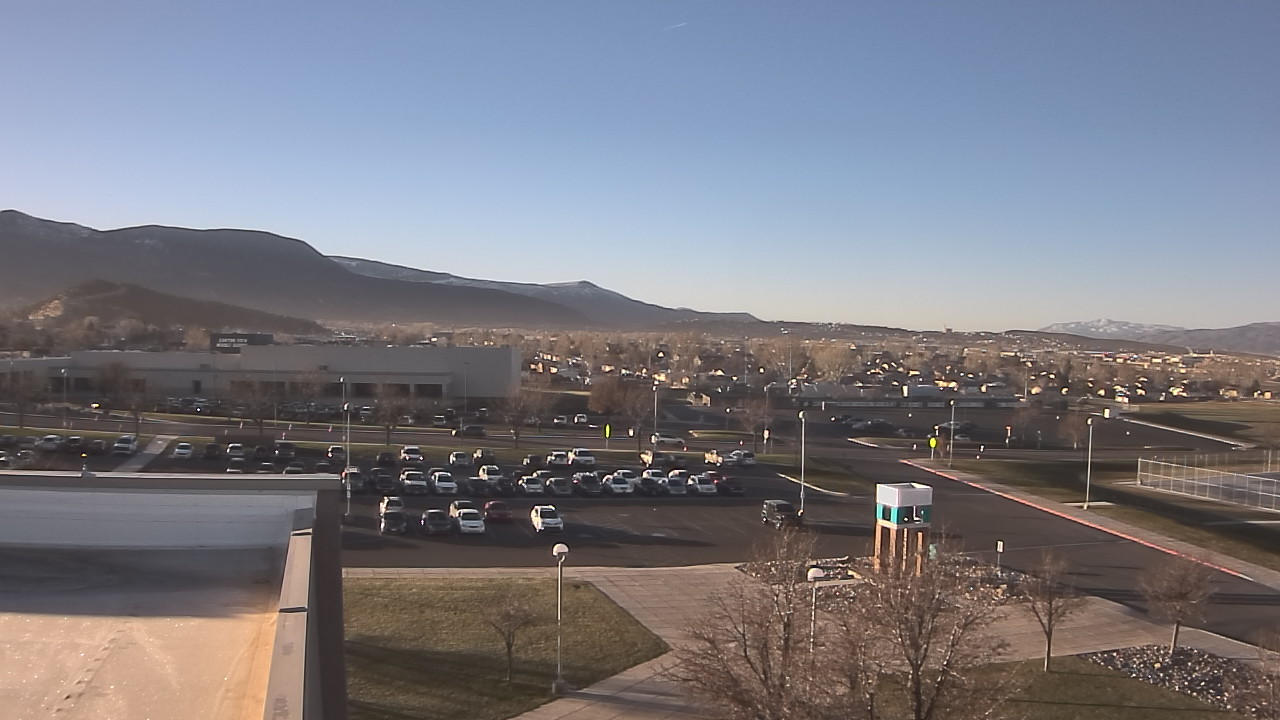 Thumbnail for current weather camera view from Canyon View High School in Cedar City, Utah