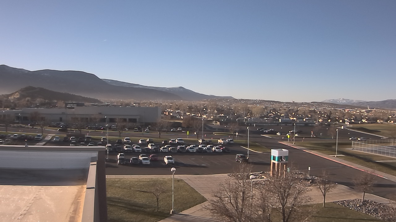 Thumbnail for current weather camera view from Canyon View High School in Cedar City, Utah