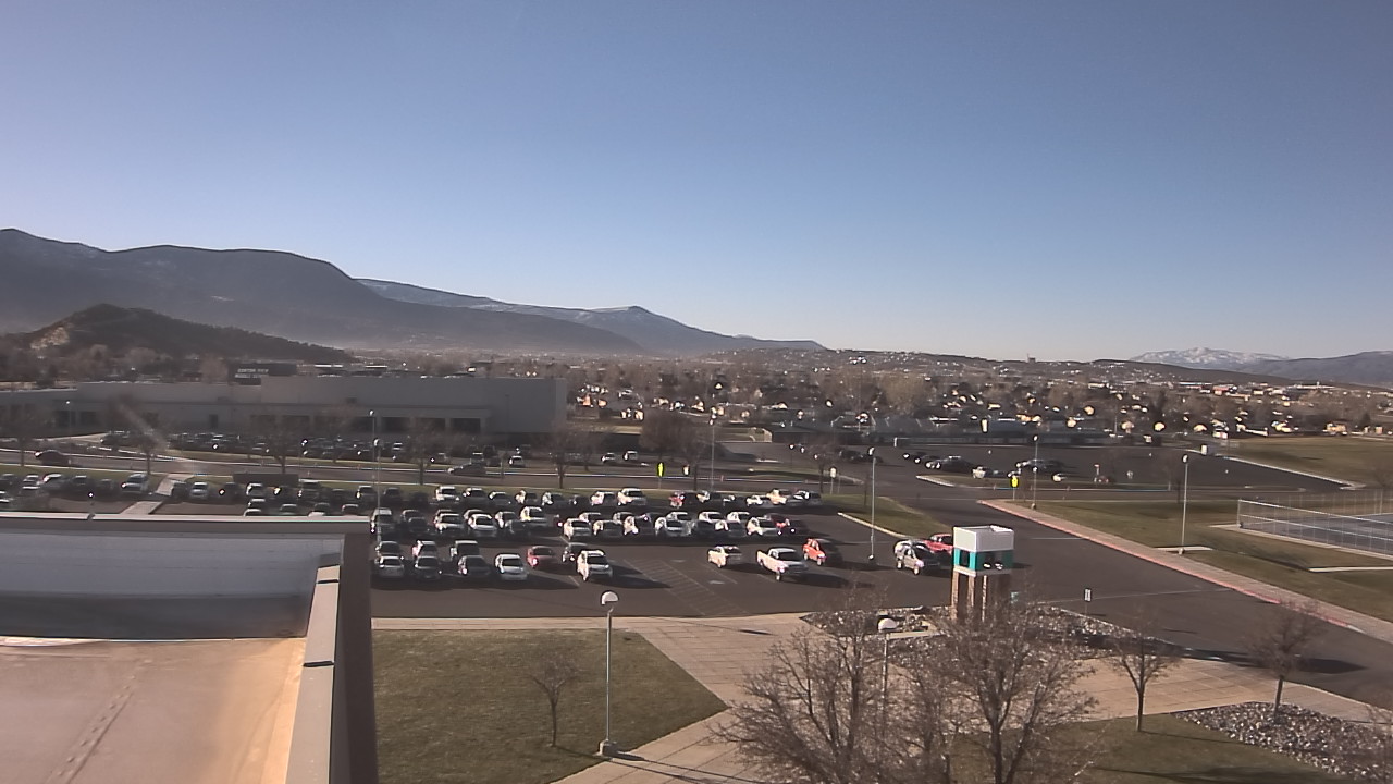 Thumbnail for current weather camera view from Canyon View High School in Cedar City, Utah