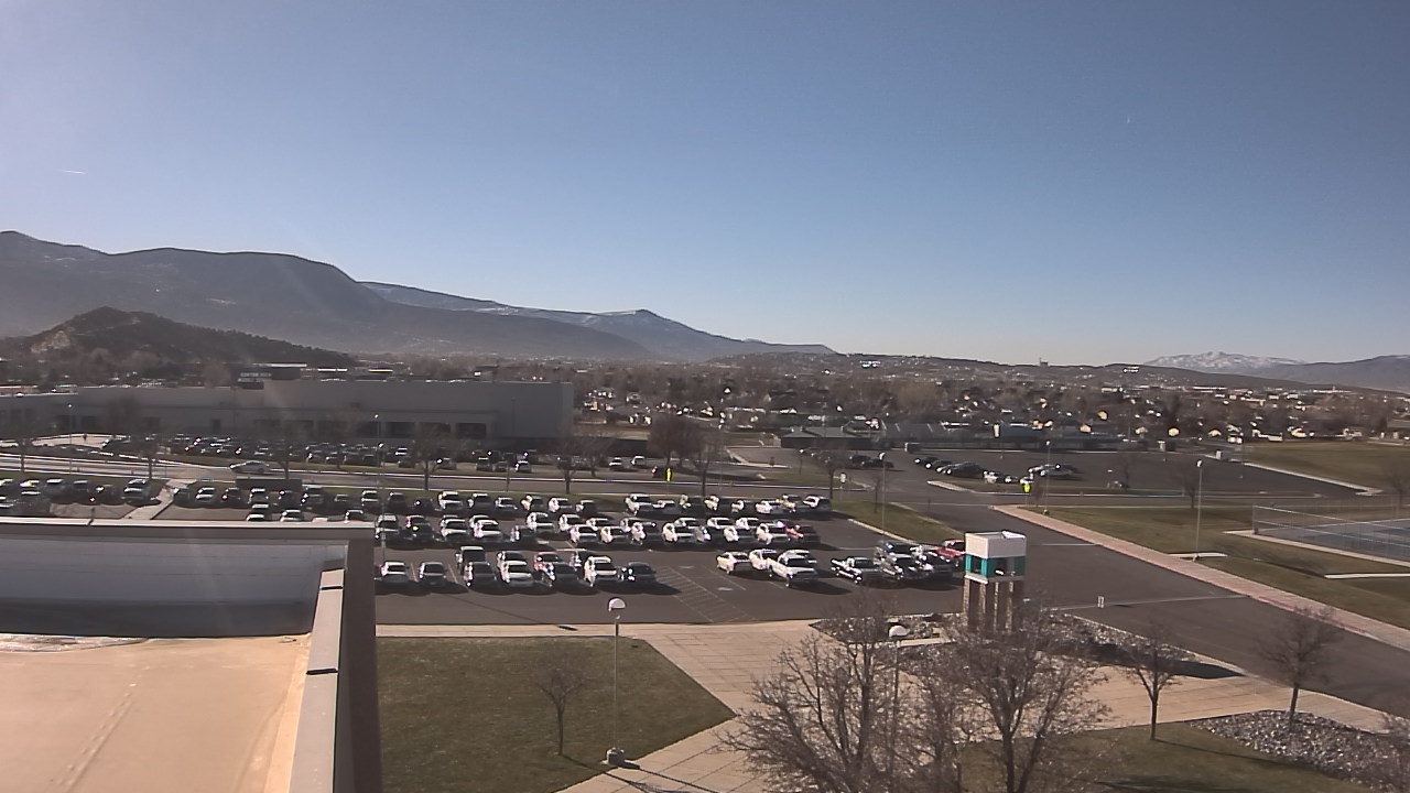 Thumbnail for current weather camera view from Canyon View High School in Cedar City, Utah