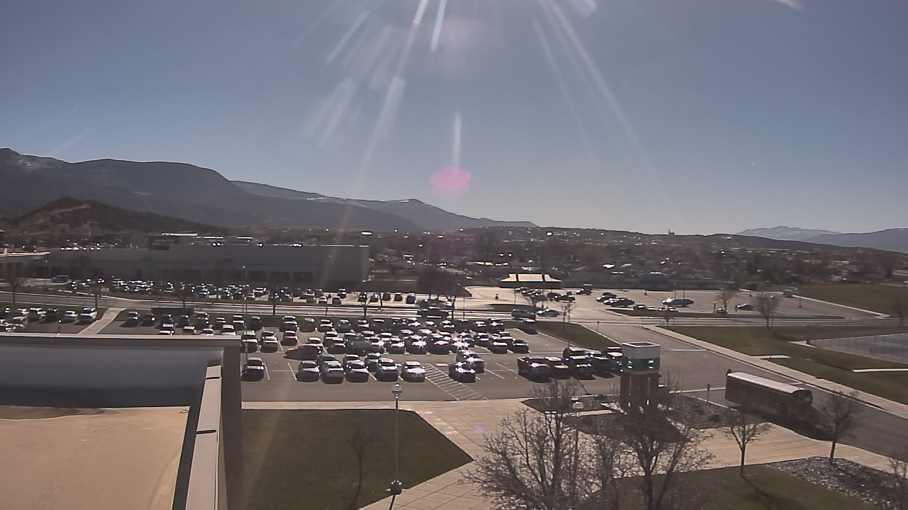 Thumbnail for current weather camera view from Canyon View High School in Cedar City, Utah