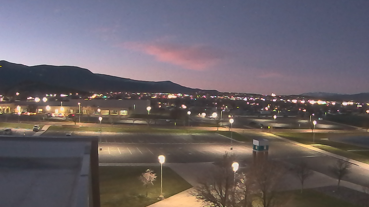 Thumbnail for current weather camera view from Canyon View High School in Cedar City, Utah