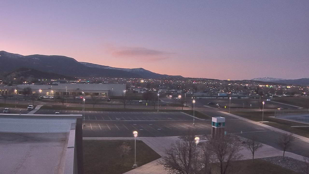 Thumbnail for current weather camera view from Canyon View High School in Cedar City, Utah
