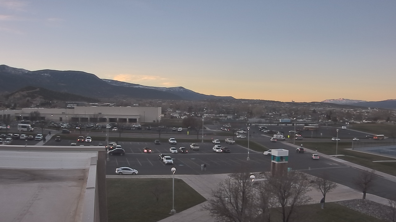 Thumbnail for current weather camera view from Canyon View High School in Cedar City, Utah