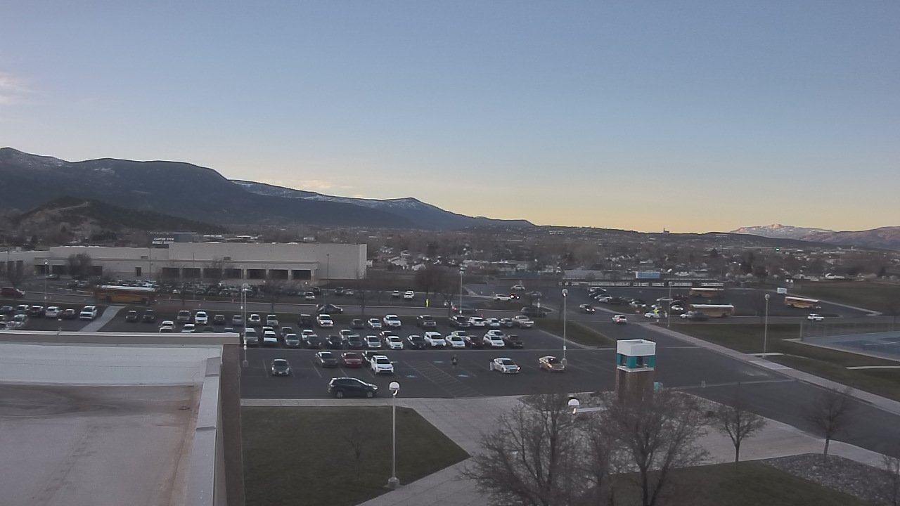 Thumbnail for current weather camera view from Canyon View High School in Cedar City, Utah