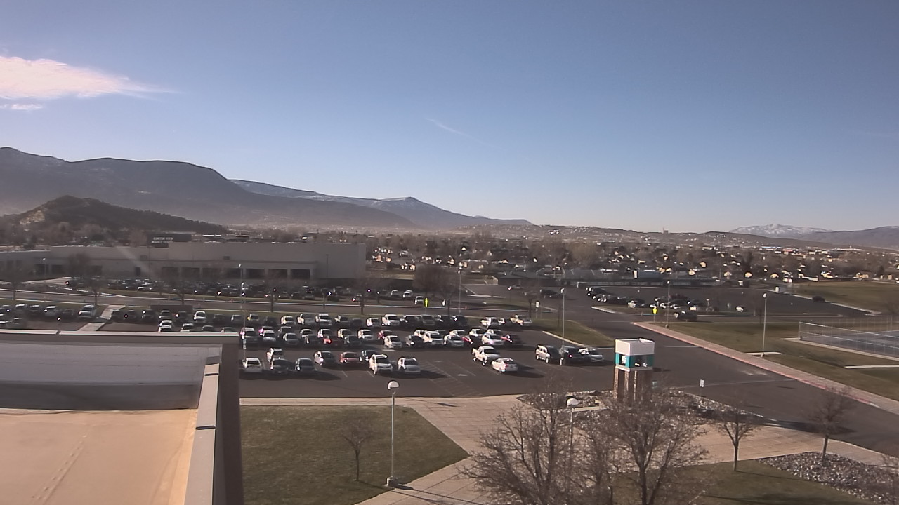 Thumbnail for current weather camera view from Canyon View High School in Cedar City, Utah