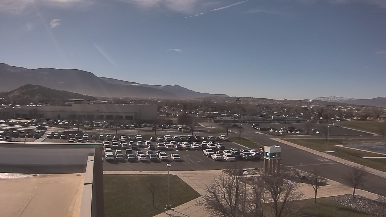 Thumbnail for current weather camera view from Canyon View High School in Cedar City, Utah