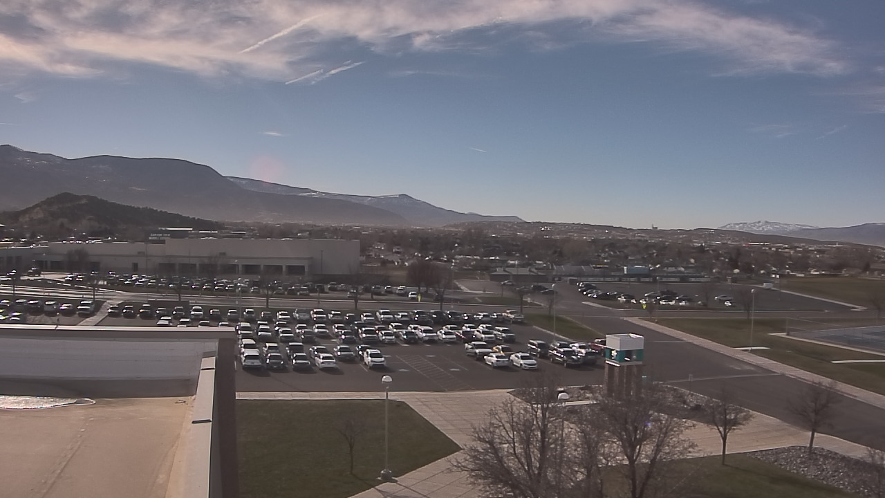 Thumbnail for current weather camera view from Canyon View High School in Cedar City, Utah
