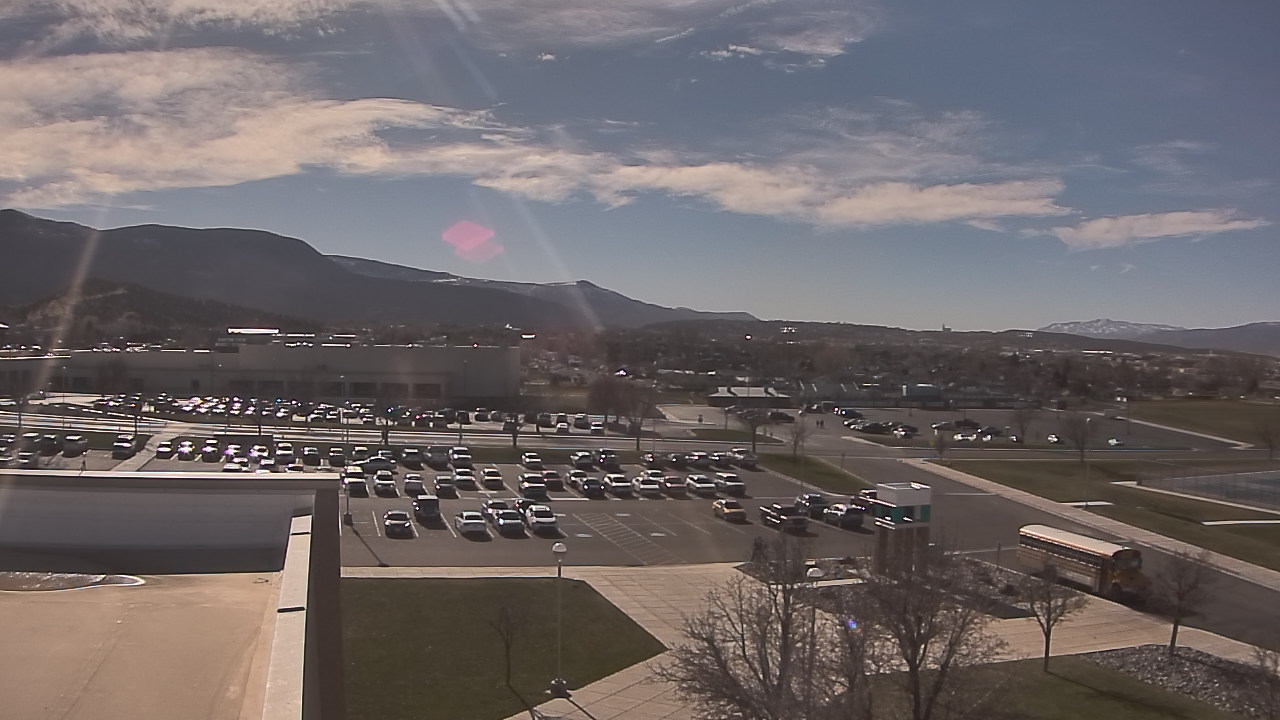 Thumbnail for current weather camera view from Canyon View High School in Cedar City, Utah