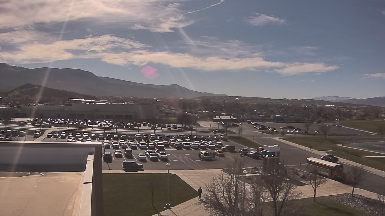 Thumbnail for current weather camera view from Canyon View High School in Cedar City, Utah