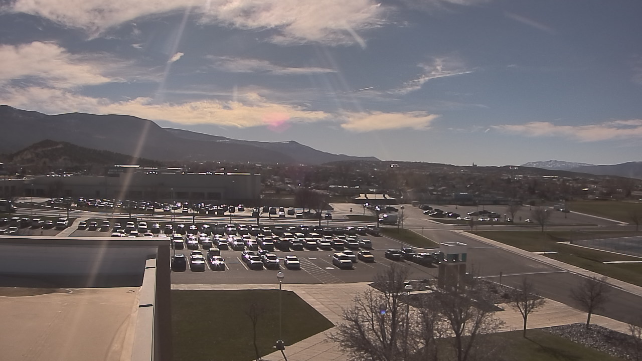 Thumbnail for current weather camera view from Canyon View High School in Cedar City, Utah