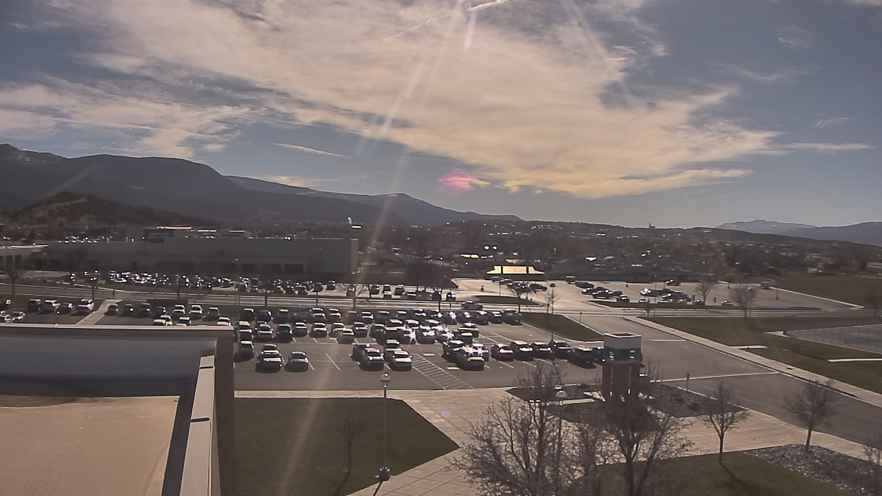 Thumbnail for current weather camera view from Canyon View High School in Cedar City, Utah