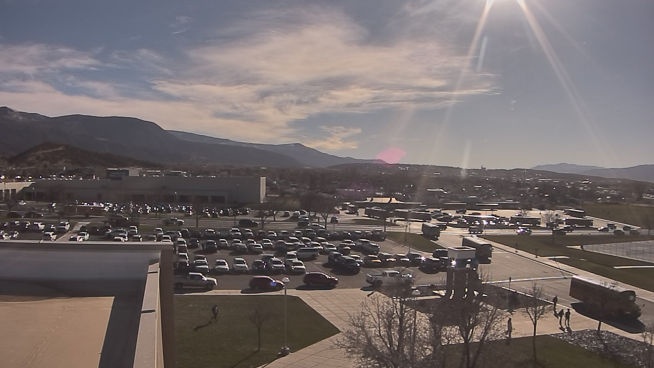 Thumbnail for current weather camera view from Canyon View High School in Cedar City, Utah