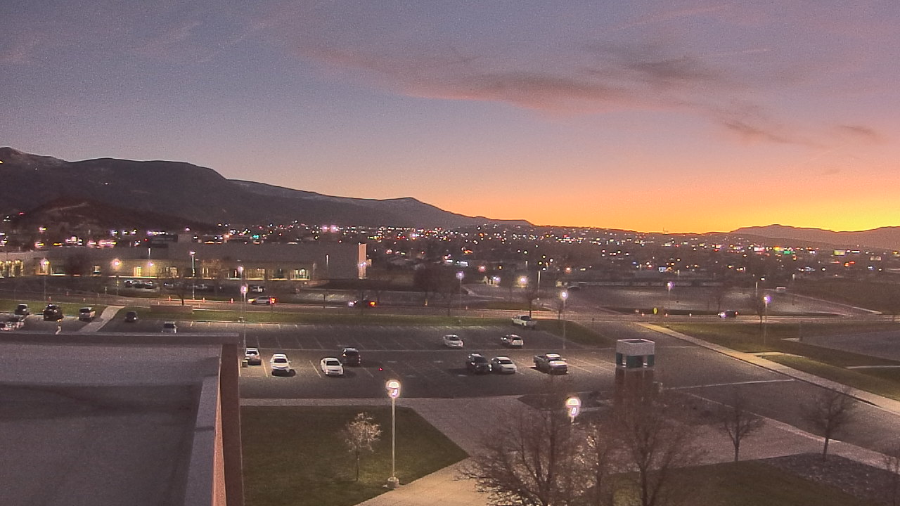 Thumbnail for current weather camera view from Canyon View High School in Cedar City, Utah