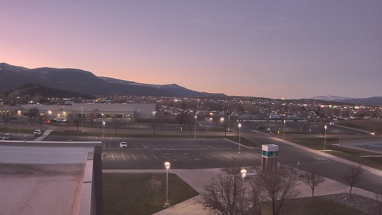 Thumbnail for current weather camera view from Canyon View High School in Cedar City, Utah