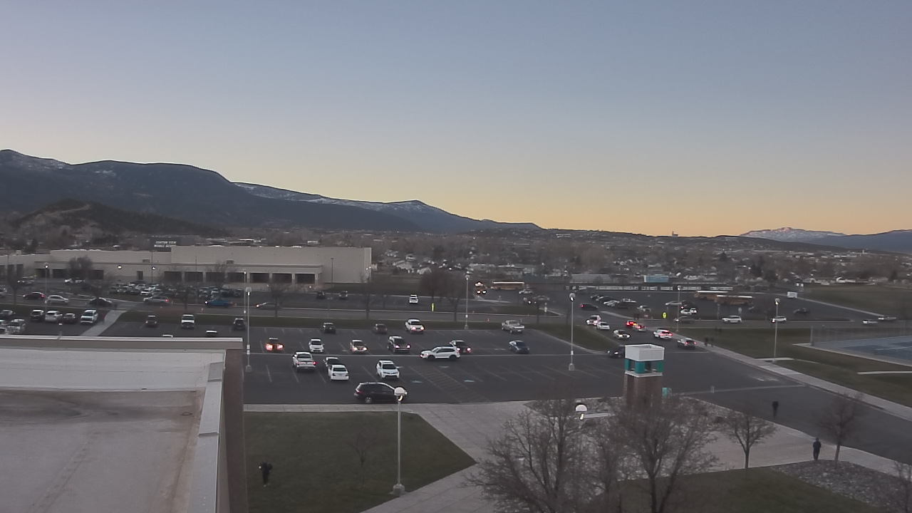 Thumbnail for current weather camera view from Canyon View High School in Cedar City, Utah