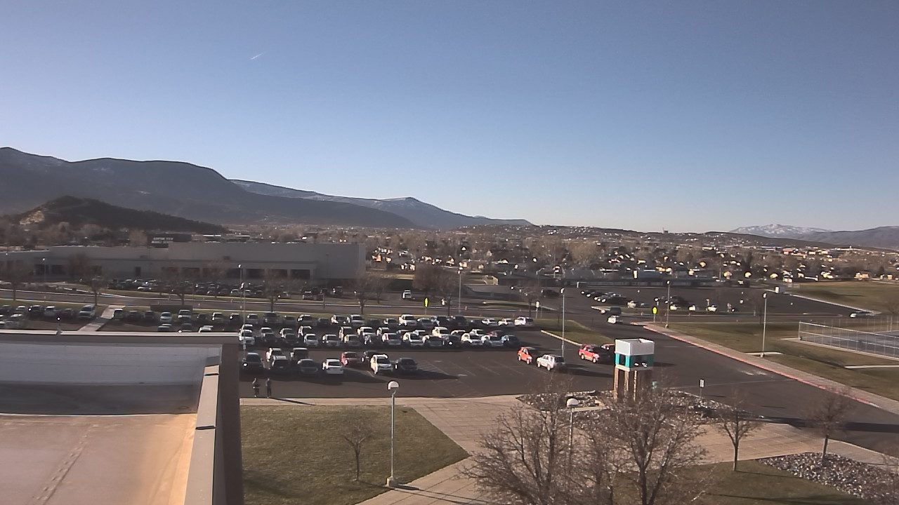 Thumbnail for current weather camera view from Canyon View High School in Cedar City, Utah