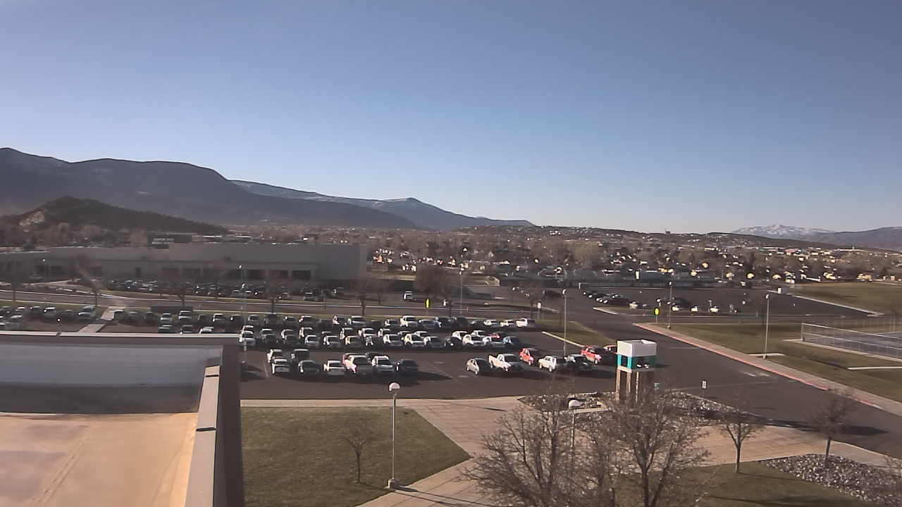 Thumbnail for current weather camera view from Canyon View High School in Cedar City, Utah