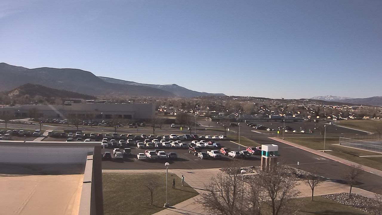 Thumbnail for current weather camera view from Canyon View High School in Cedar City, Utah
