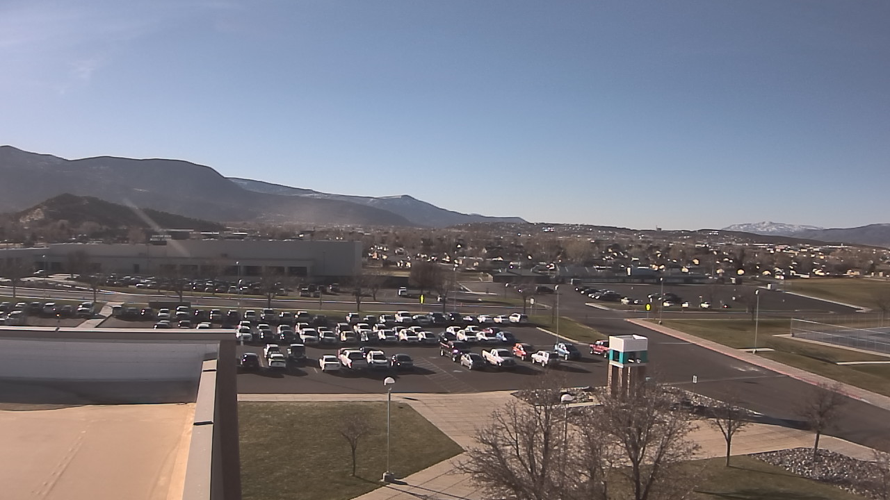 Thumbnail for current weather camera view from Canyon View High School in Cedar City, Utah
