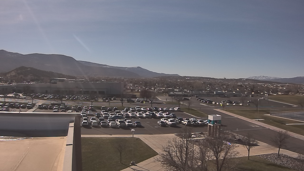Thumbnail for current weather camera view from Canyon View High School in Cedar City, Utah