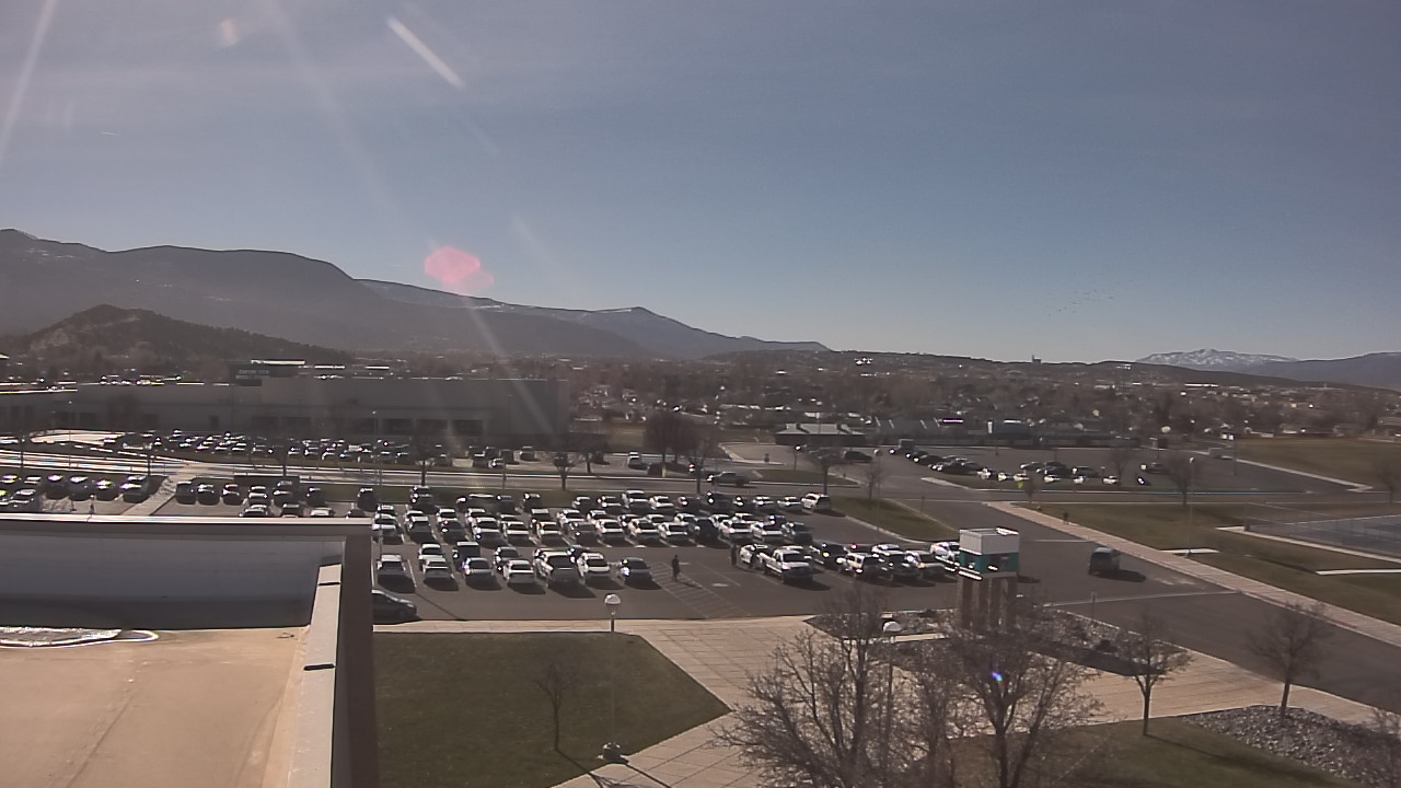 Thumbnail for current weather camera view from Canyon View High School in Cedar City, Utah