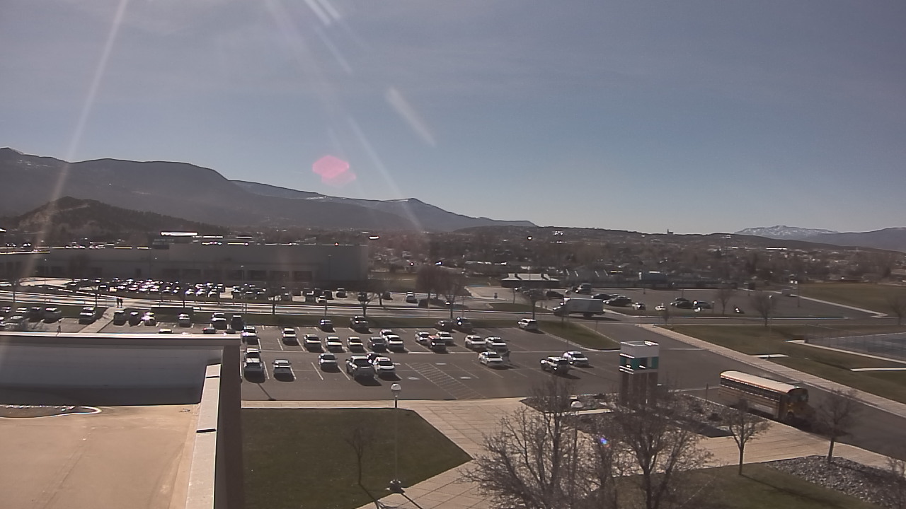 Thumbnail for current weather camera view from Canyon View High School in Cedar City, Utah