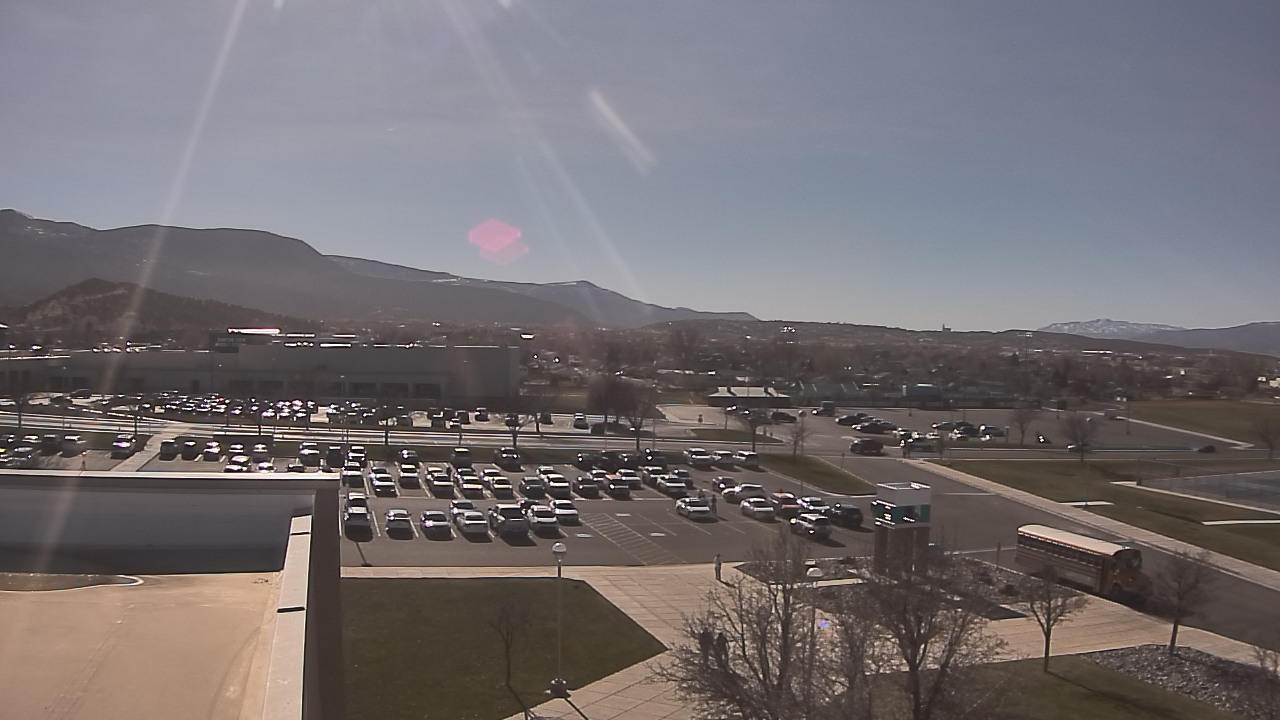 Thumbnail for current weather camera view from Canyon View High School in Cedar City, Utah