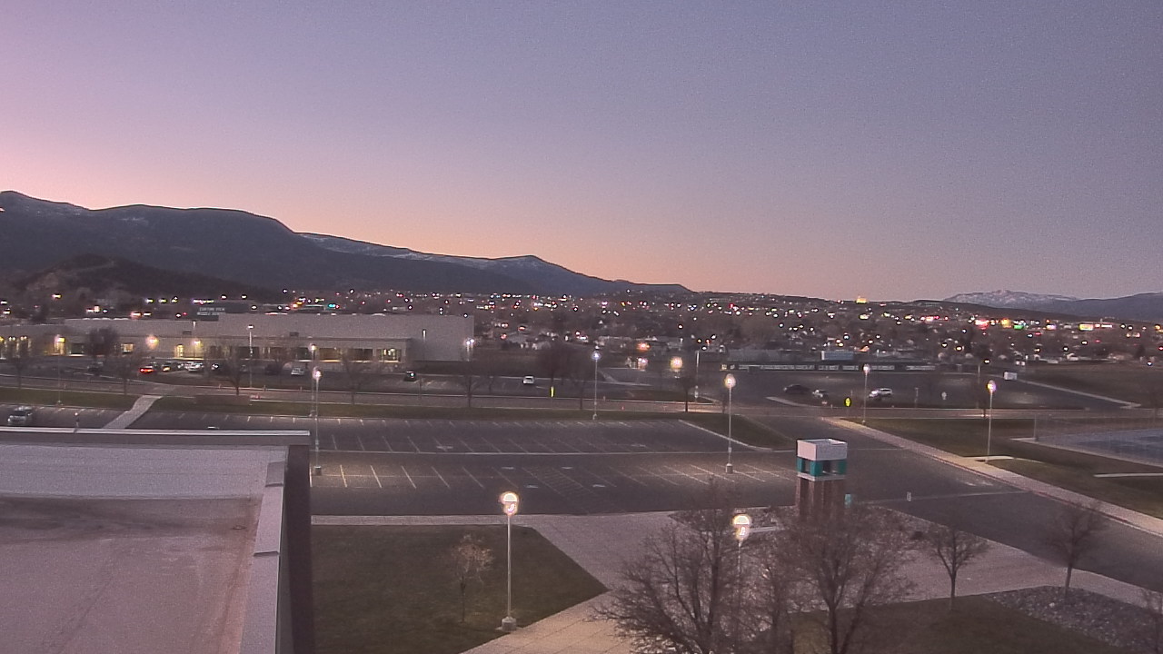 Thumbnail for current weather camera view from Canyon View High School in Cedar City, Utah