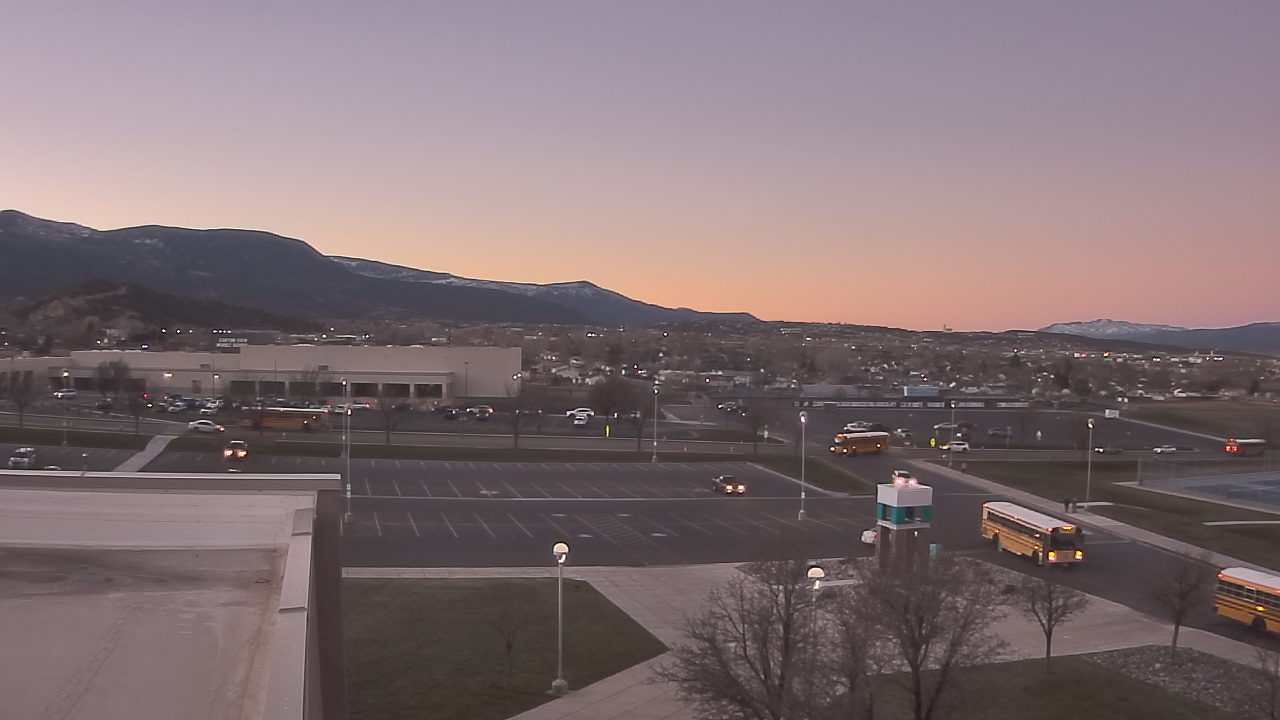 Thumbnail for current weather camera view from Canyon View High School in Cedar City, Utah
