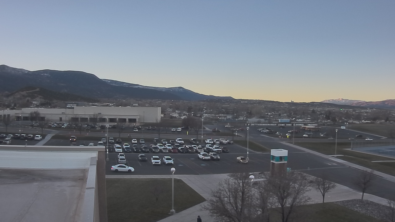 Thumbnail for current weather camera view from Canyon View High School in Cedar City, Utah