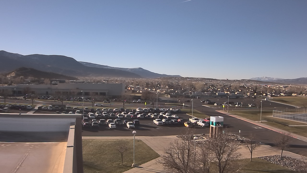Thumbnail for current weather camera view from Canyon View High School in Cedar City, Utah